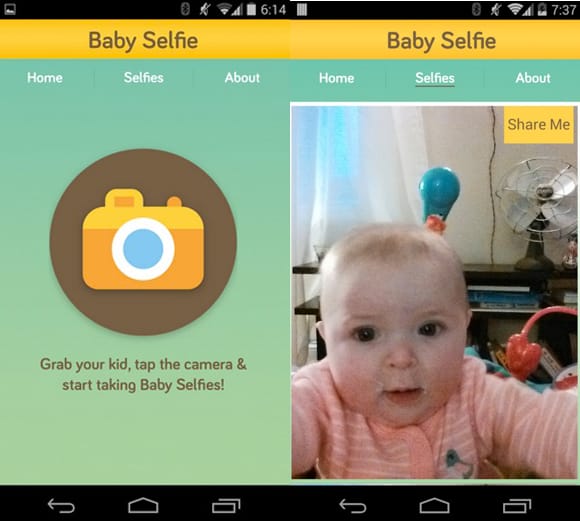 Baby Selfie App Means Selfies Are Over