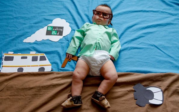 Baby Dresses As TV Show Characters