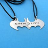 Batman & Robin BFF Necklaces