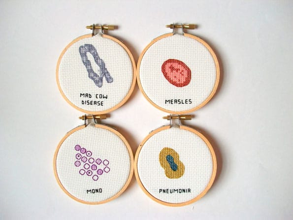 Cross-Stitched Germs & Microbes