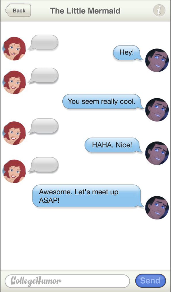 If Disney Characters Were On Tinder