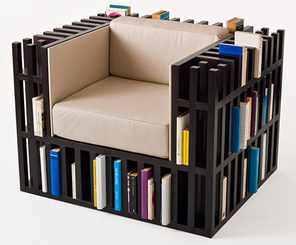The Bookshelf Chair Is Clever, Convenient