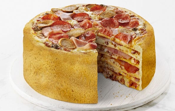 Drool-Worthy Multi-Layered Pizza Cake 