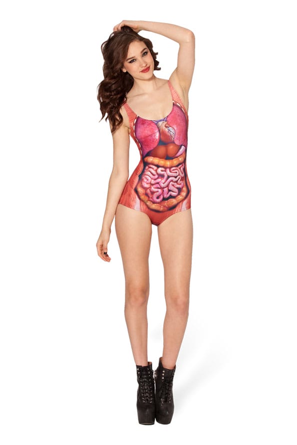 Show Off Your Guts In This Ooky Swimsuit!