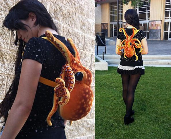 With 8 Legs, Octopus Backpack Carries All The Things
