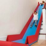 The SlideRider Turns Stairs Into A Slide