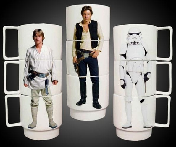 Star Wars Stacking Cups Let You Mix & Match Their Bods