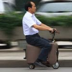 Old Suitcases Upcycled Into... Motorized Scooters? 