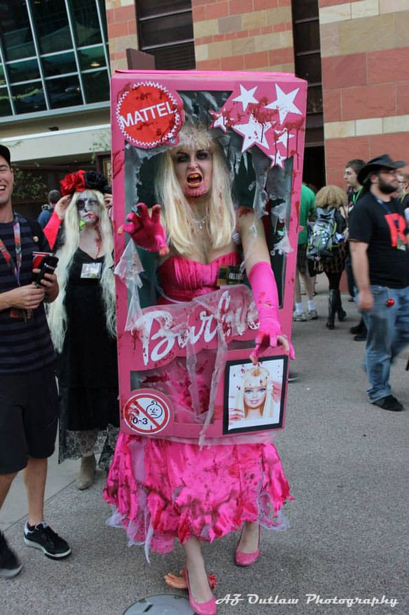 Zombie Barbie Doesn't Want To Play, She Wants To Eat Your Brains