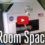 Cool Dad Builds An Elaborate Spacecraft For His Son's Room