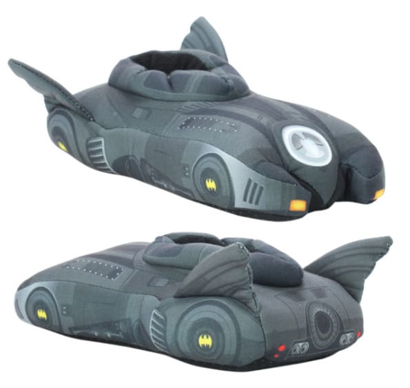 Batmobile Slippers Are For Wearing Around The Batcave On Dark Knights