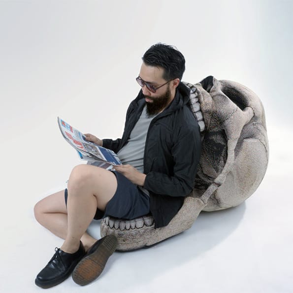Ponder Your Inevitable Death In This Badass Skull Chair