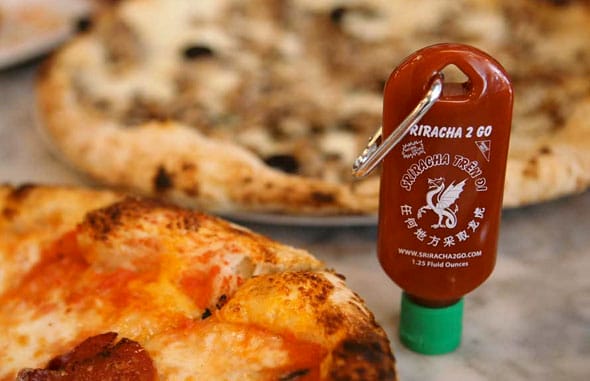 Never Be Without Hot Sauce With This Sriracha Keychain