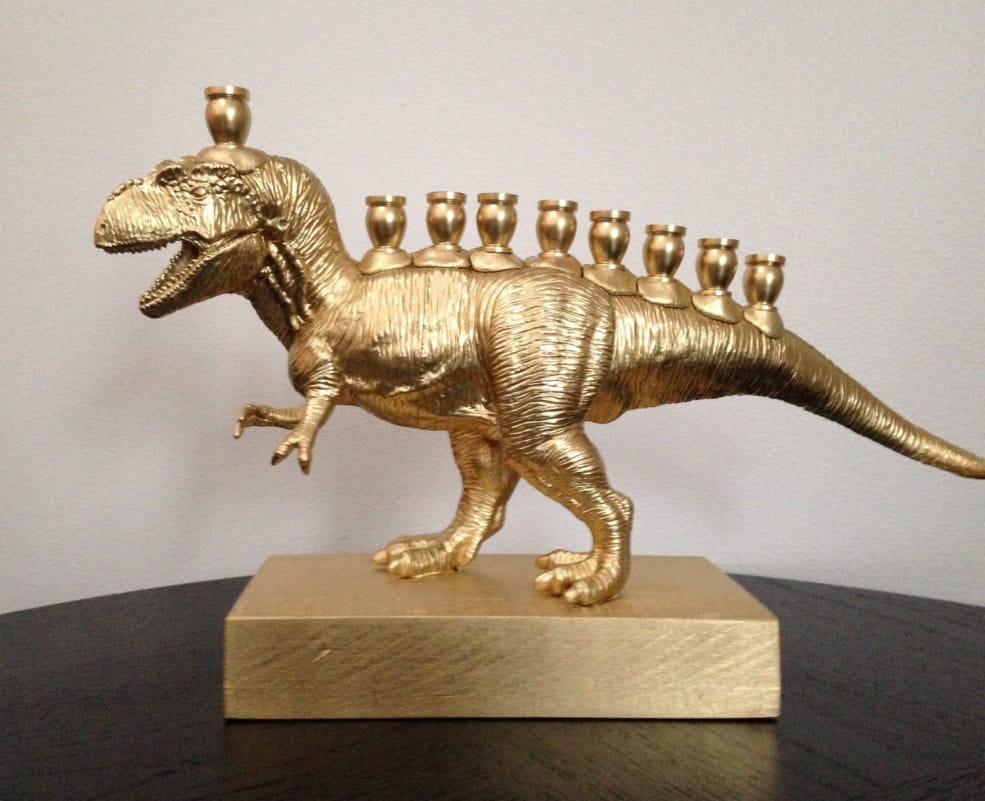 Menorasaurus Rex, The T-Rex Menorah