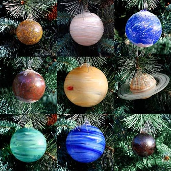 These Solar System Ornaments Are Absolutely Stellar