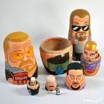 These Big Lebowski Nesting Dolls Really Tie The Room Together