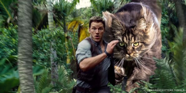 Jurassic World Is Way Cuter When Kittens Replace Dinos