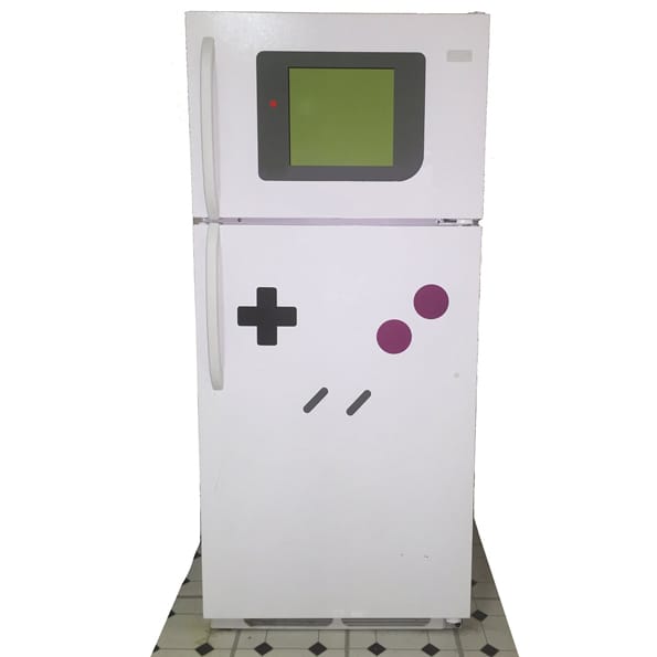 These Magnets Make Your Fridge Look Like A Giant Gameboy