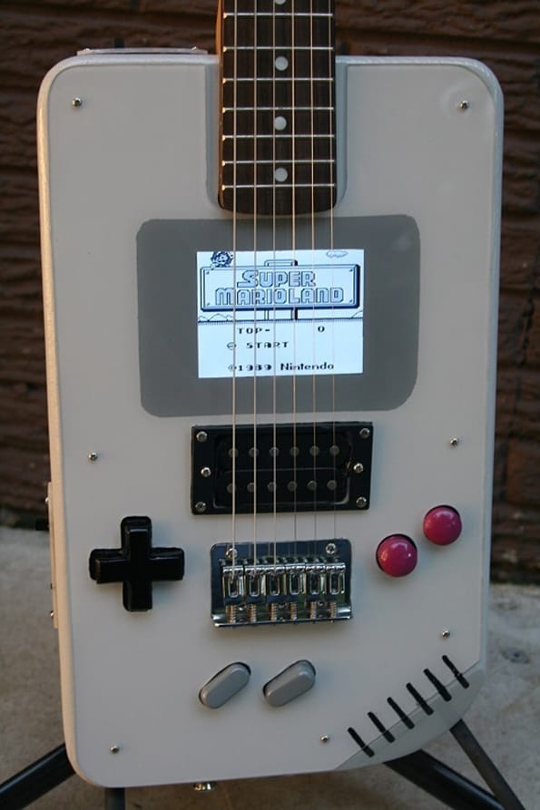 Rock Out AND Level Up With This Game Boy Electric Guitar