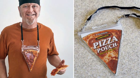 The Portable Pizza Pouch Is Both Practical AND Fashionable