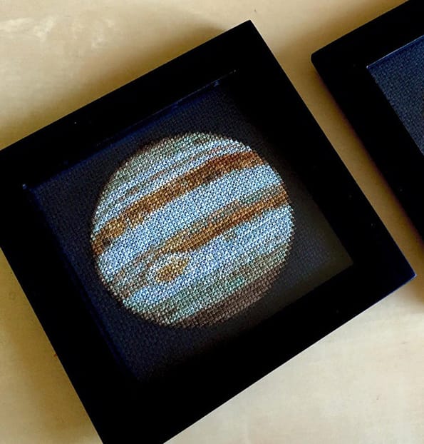 These Cross-Stitch Planets Are Perfect For Crafty Space Lovers