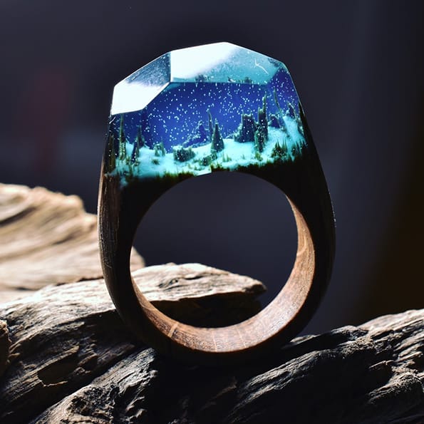 These Whimsical Rings Show Pretty Little Mini Worlds