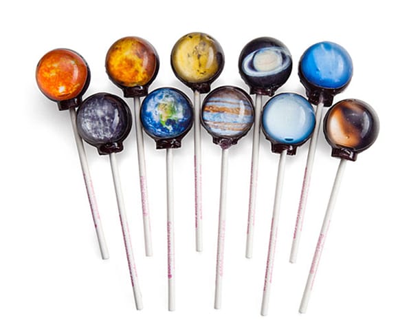 Hopefully These Planet Lollipops Do Not Taste Like Uranus