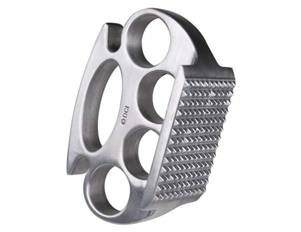 Beat Your Meat With The Brass Knuckles Meat Tenderizer