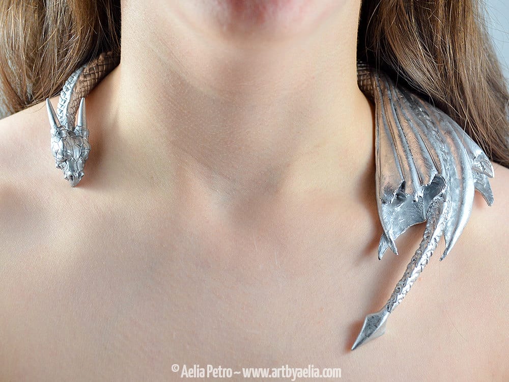Unleash Your Inner Khaleesi With One Of These Dragon Necklaces