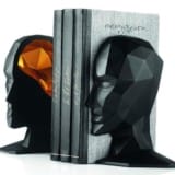 Human Head Bookends