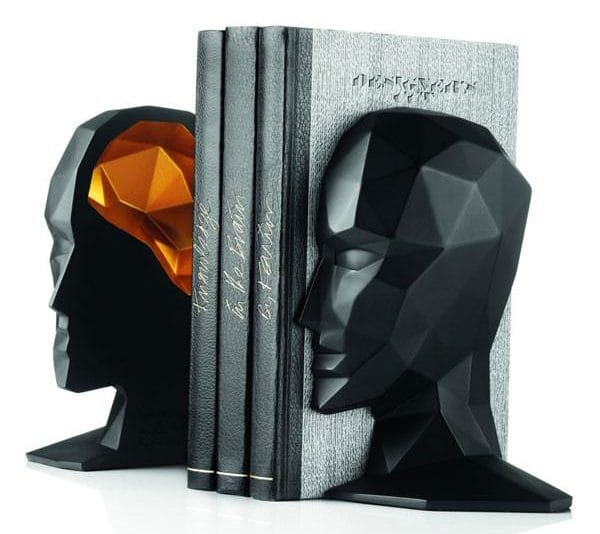 These Human Head Bookends Are Not At All Morbid... Right?