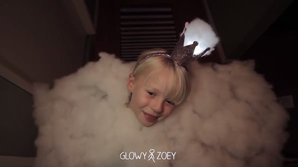 Check Out This Awesome Cloud Costume A Dad Made For His Kid