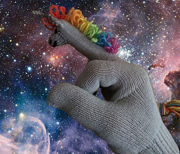 Say "F- You!" To The Cold With A Pair Of F-Unicorn Gloves