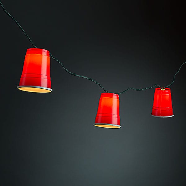Frat Up Your Next Gathering With Red Party Cup String Lights