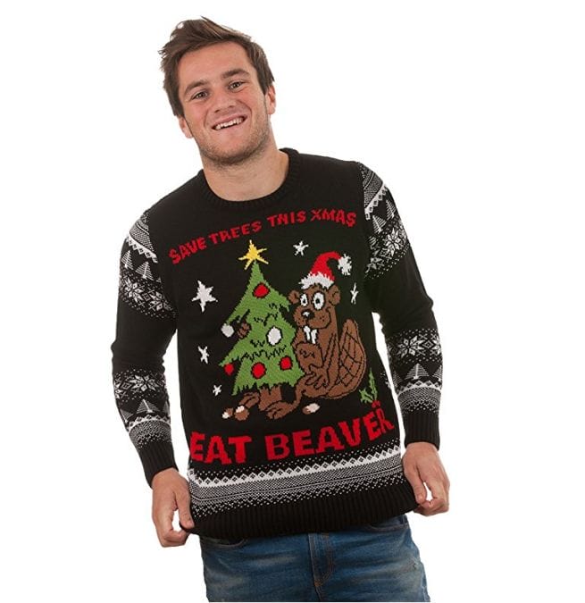 The Ugliest Must-Have Christmas Sweaters Are Rude AF