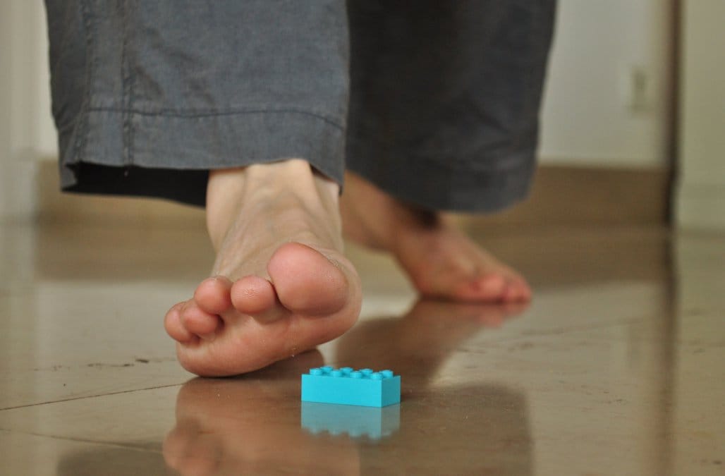 The Science Behind Why Stepping On A LEGO Brick Hurts