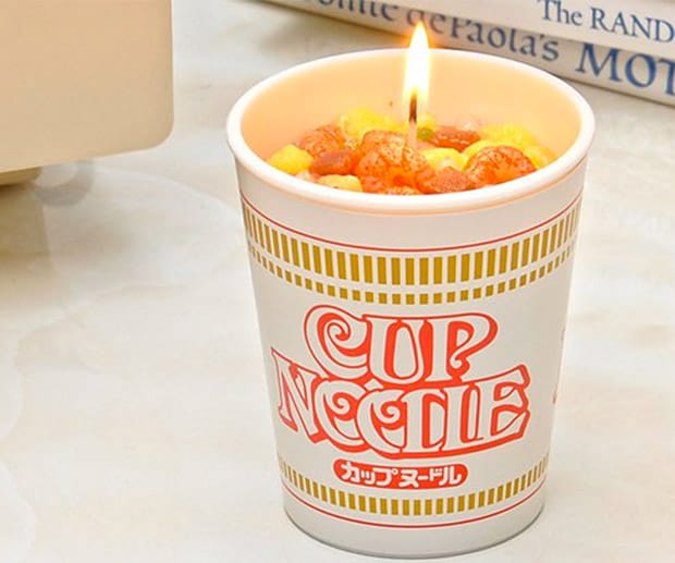 Instant Ramen Enthusiasts Will Love The Cup Noodle Candle