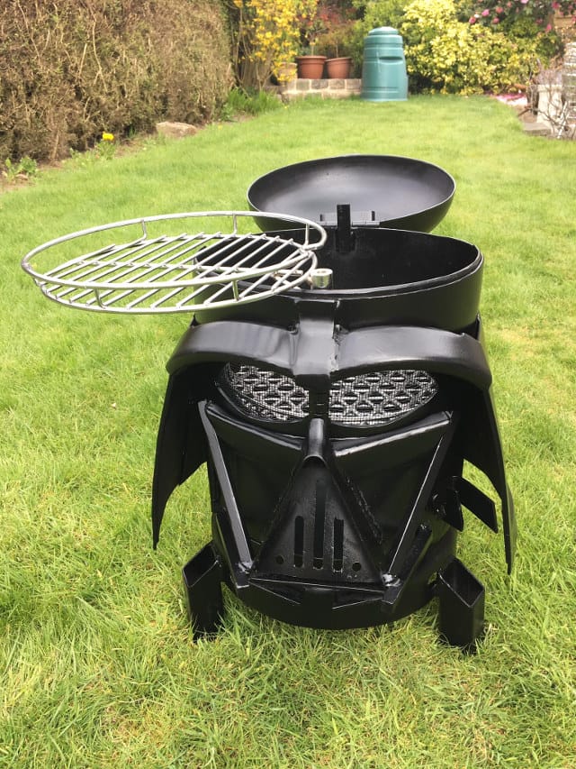 Come To The Dark Side, We Have This Darth Vader Grill