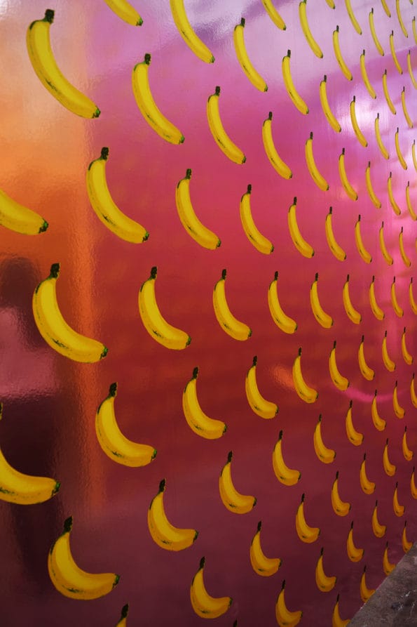 wall painting of banana