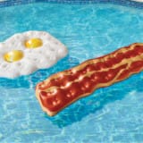 Eggs and Bacon Pool Floats