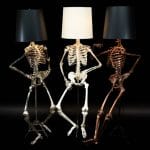 Check Out These Posable Life Size Skeleton Lamps!
