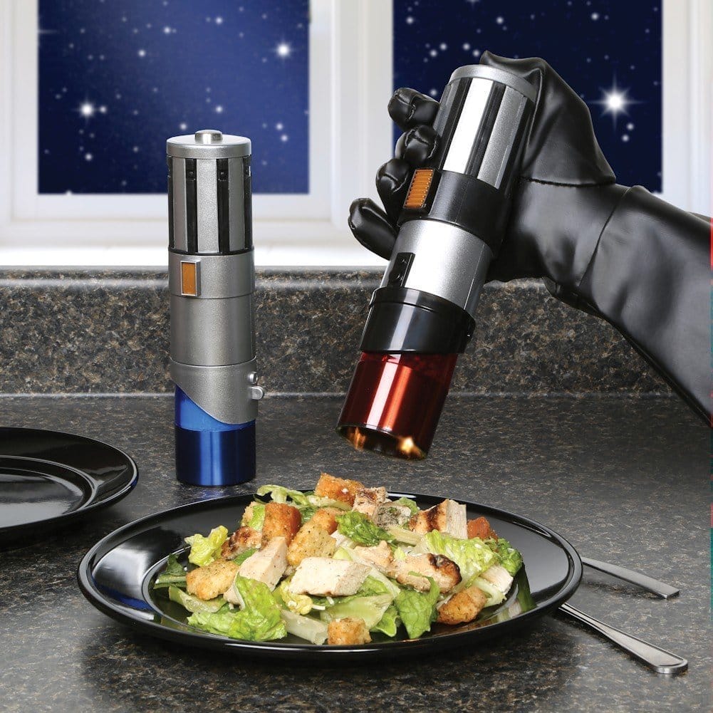 Check Out These Lightsaber Salt And Pepper Grinders