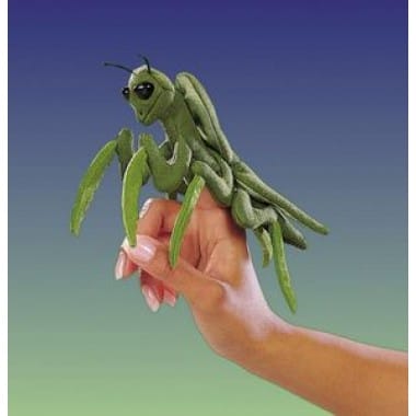 Mini Praying Mantis Finger Puppet by Folkmanis