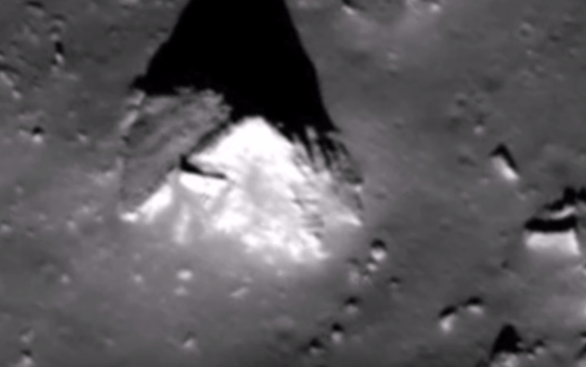 Shocking News: An Ancient Pyramid Located On The Moon