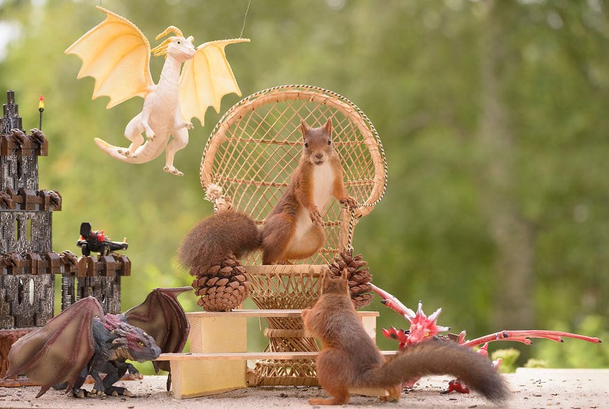 Game Of Thrones by Little Cute Squirrels