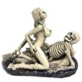 Sexy Nude Woman Funny Dracula Love Making Figurine Statue For Adults