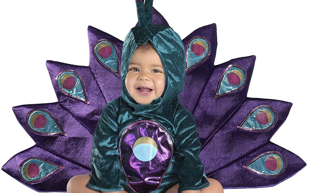 Halloween Baby Peacock Deluxe Costume