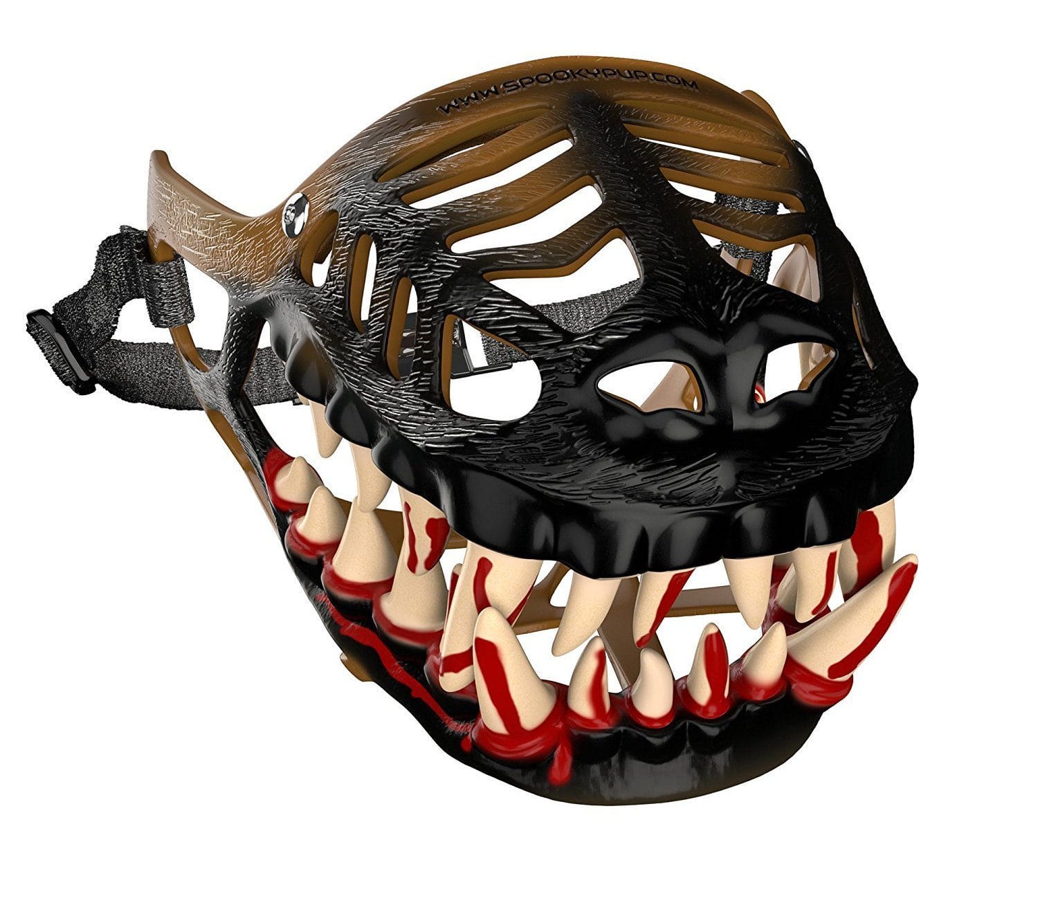 Halloween Dog Costume with Large Scary Teeth