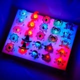 Halloween 50 Piece Multicolored LED Finger Lights