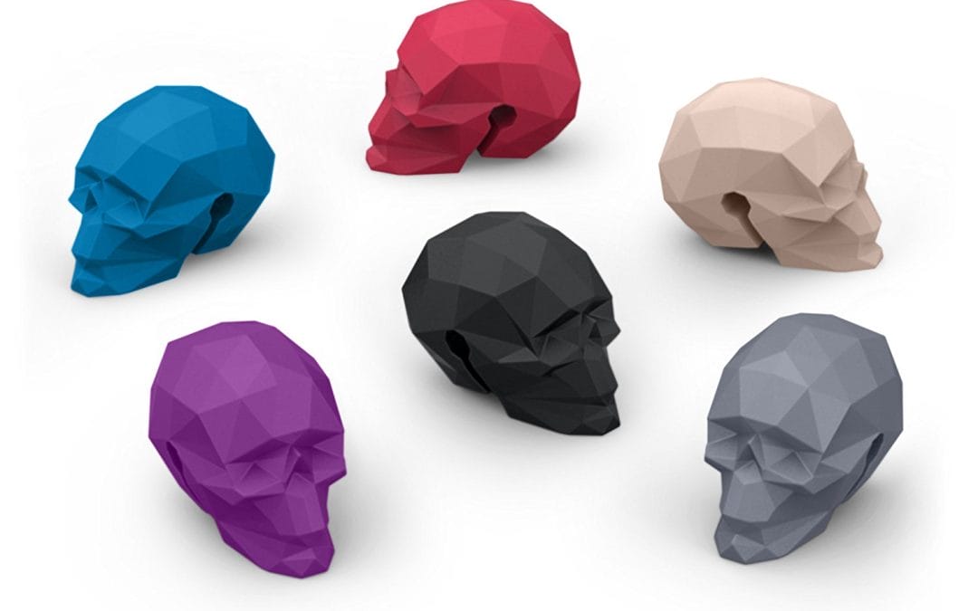 Geometric Bar Bones Skulls